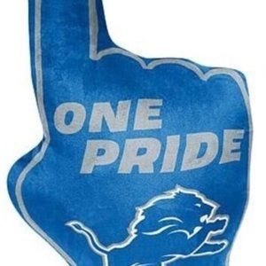 Detroit Lions Northwest Super Size Finger Pillow